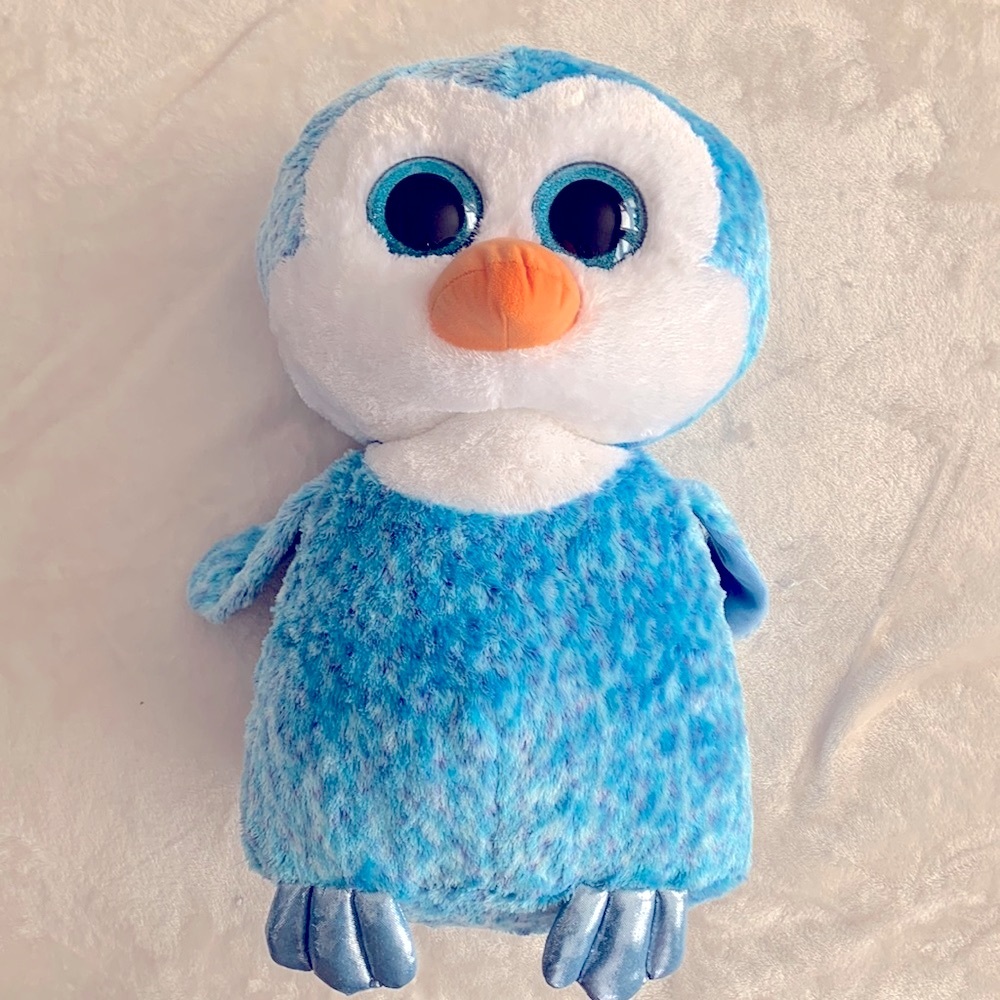 Large Ty Ice Cube Penguin 18” Plush
